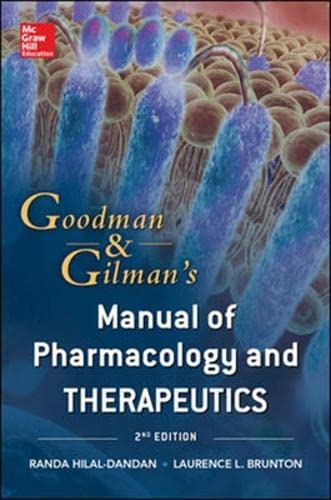 9780071792882: Goodman and Gilman Manual of Pharmacology and Therapeutics, Second Edition (Int'l Ed)