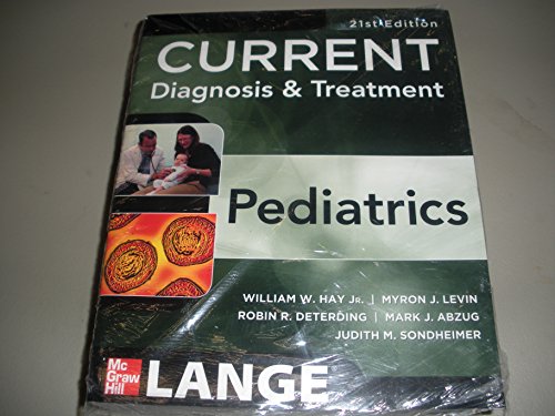 Stock image for LANGE CURRENT DIAGNOSIS & TREATMENT PEDIATRICS (IE) for sale by Mispah books