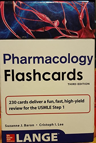 Stock image for Pharmacology Flashcards (Lange Flash Cards) for sale by HPB-Red