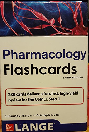 9780071792912: Lange Pharmacology Flash Cards, Third Edition (LANGE FlashCards)