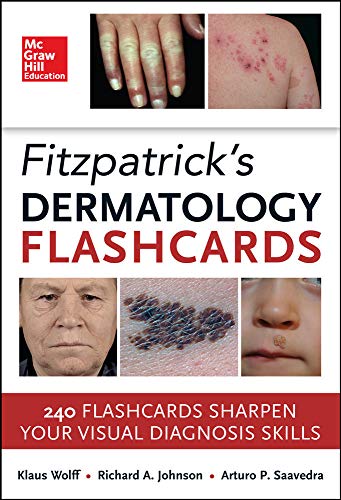 Stock image for Fitzpatricks Dermatology Flash Cards for sale by BookShop4U