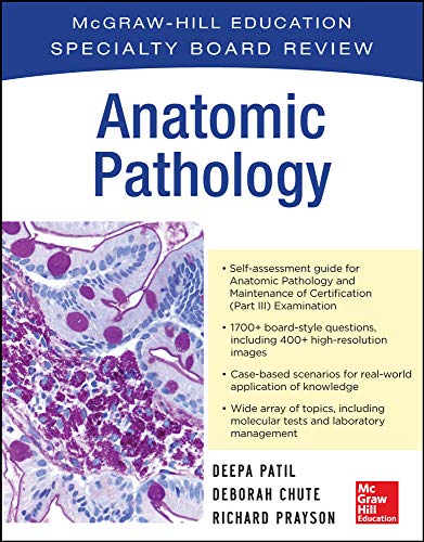 Stock image for McGraw-Hill Specialty Board Review Anatomic Pathology (Specialty Board Reviews) for sale by BooksRun