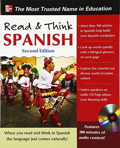 Imagen de archivo de Read and Think Spanish, 2nd Edition a la venta por KuleliBooks