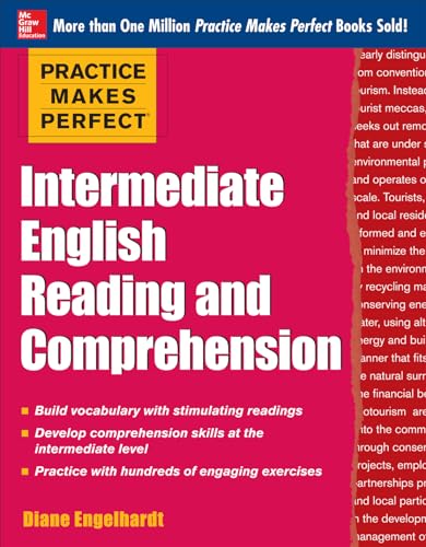 Stock image for Practice Makes Perfect Intermediate English Reading and Comprehension (Practice Makes Perfect Series) for sale by GF Books, Inc.