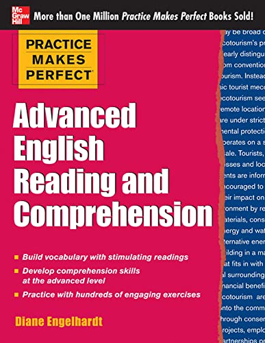 Beispielbild fr Advanced English Reading and Comprehension zum Verkauf von Blackwell's