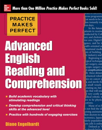 Stock image for Practice Makes Perfect Advanced English Reading and Comprehension for sale by BooksRun