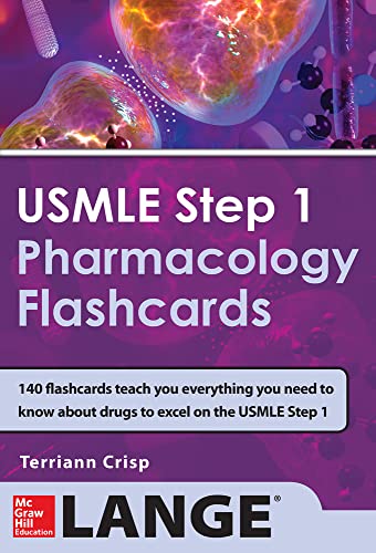 9780071799638: USMLE Pharmacology Review Flash Cards