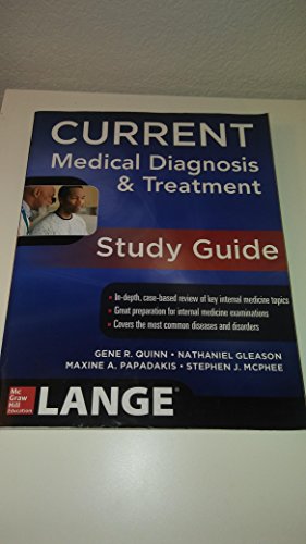 Beispielbild fr CURRENT Medical Diagnosis and Treatment Study Guide (LANGE CURRENT Series) zum Verkauf von Books From California