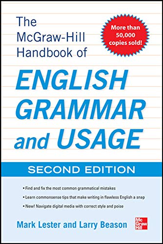 Imagen de archivo de McGraw-Hill Handbook of English Grammar and Usage, 2nd Edition: With 160 Exercises a la venta por Zoom Books Company