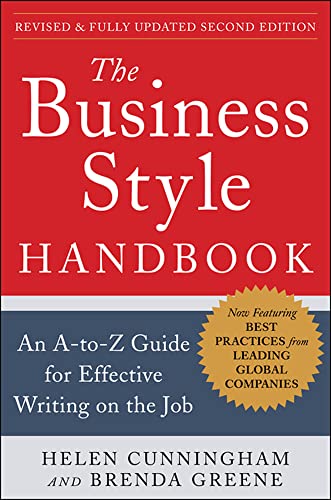 9780071800105: The Business Style Handbook, Revised & Fully Updated Second Edition: An A-to-Z Guide for Effective Writing on the Job