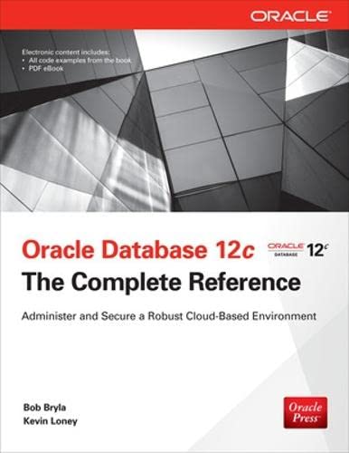 Stock image for Oracle Database 12c The Complete Reference (Oracle Press) for sale by HPB-Red