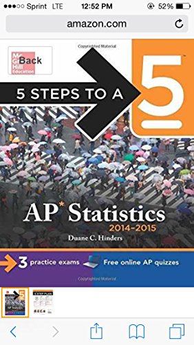 Stock image for 5 Steps to a 5 AP Statistics, 2014-2015 Edition for sale by Better World Books