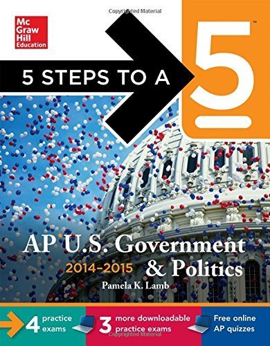 9780071803038: 5 Steps to a 5 AP US Government and Politics with CD 2014-2015 (BOOK)