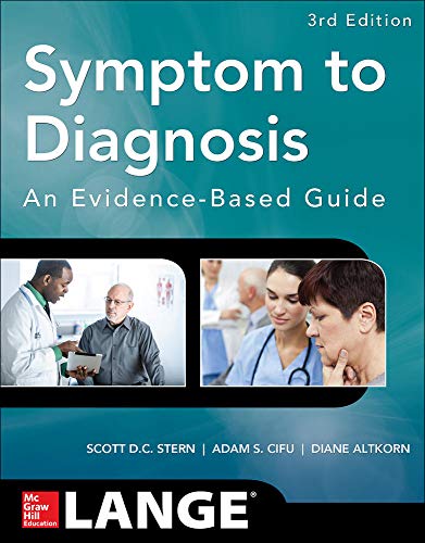Imagen de archivo de Symptom to Diagnosis An Evidence Based Guide, Third Edition (Lange Medical Books) a la venta por HPB-Red