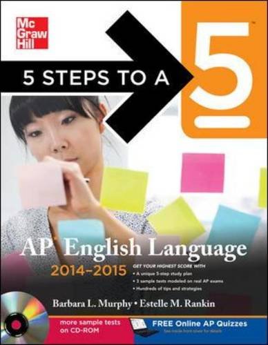 9780071803571: 5 Steps to a 5 AP English Language with CD 2014-2015 (BOOK)