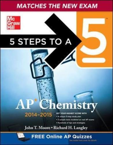 9780071803731: 5 Steps to a 5 AP Chemistry, 2014-2015 Edition