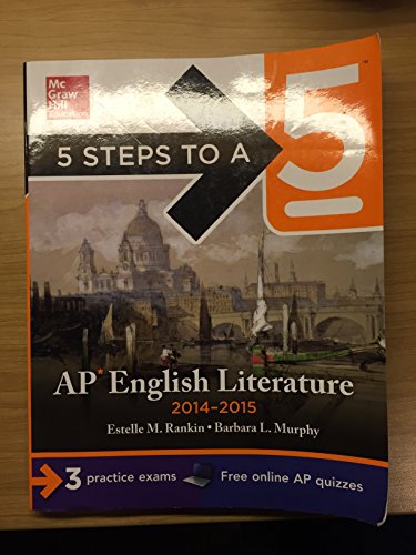 Stock image for 5 Steps to a 5 AP English Literature, 2014-2015 Edition (5 Steps to a 5 on the Advanced Placement Examinations Series) for sale by SecondSale