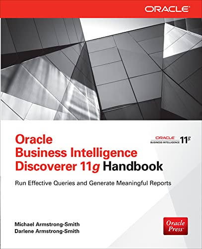 Imagen de archivo de Oracle Business Intelligence Discoverer 11g Handbook a la venta por HPB-Red