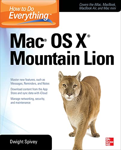 Stock image for How to Do Everything Mac OS X Mountain Lion for sale by Better World Books