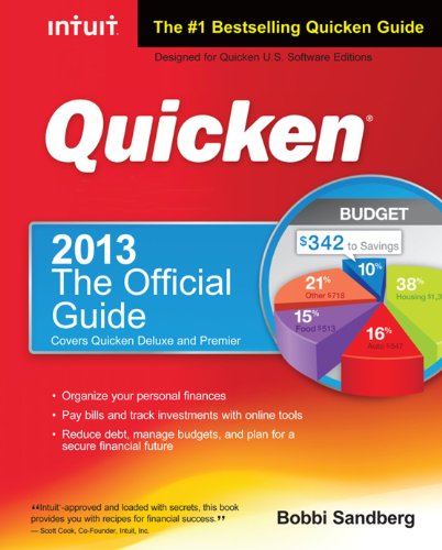 Stock image for Quicken 2013: The Official Guide for sale by ThriftBooks-Dallas