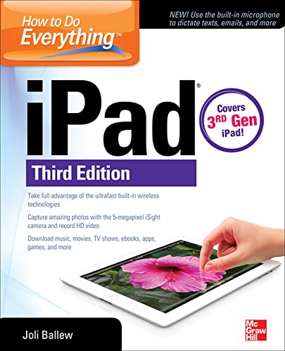 9780071804516: How to Do Everything: Ipad, 3Rd Edition: Covers 3Rd Gen Ipad