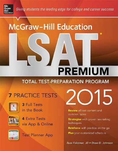 9780071807326: McGraw-Hill Education LSAT Premium 2015: Strategies + 7 Practice Tests + 12 Videos + 2 Apps