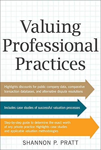 Valuing Professional Practices (9780071807692) by Pratt, Shannon; DeDionisio, David