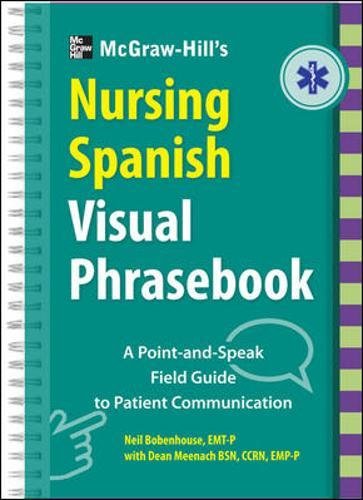 9780071808903: McGraw-Hill Education's Nursing Spanish Visual Phrasebook