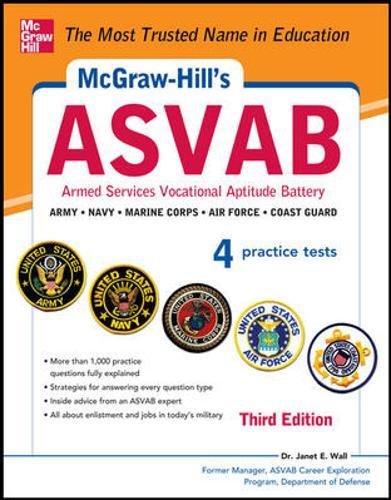 Imagen de archivo de McGraw-Hill's ASVAB, 3rd Edition: Strategies + 4 Practice Tests a la venta por SecondSale