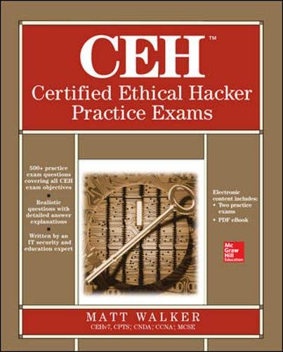 Beispielbild fr Ceh Certified Ethical Hacker Practice Exams zum Verkauf von ThriftBooks-Atlanta