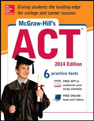 Imagen de archivo de McGraw-Hill's ACT, 2014 Edition a la venta por Better World Books