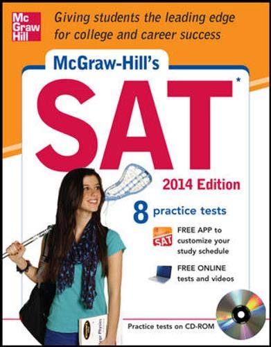 Beispielbild fr McGraw-Hill's SAT with CD-ROM, 2014 Edition zum Verkauf von Buchpark