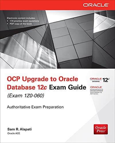 9780071819978: OCP Upgrade to Oracle Database 12c Exam Guide (Exam 1Z0-060) (Oracle Press)