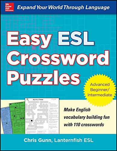 9780071821346: Easy Esl Crossword Puzzles