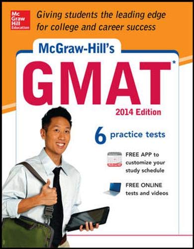 Stock image for McGraw-Hill*s GMAT, 2014 Edition for sale by Romtrade Corp.