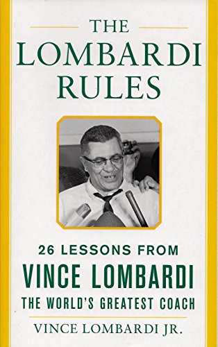 Stock image for The Lombardi Rules for sale by ThriftBooks-Dallas