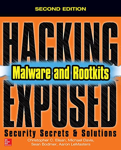 Imagen de archivo de Hacking Exposed Malware & Rootkits: Security Secrets and Solutions, Second Edition a la venta por Better World Books: West