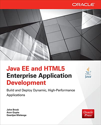 Beispielbild fr Java EE and HTML5 Enterprise Application Development (Oracle Press) zum Verkauf von Books From California