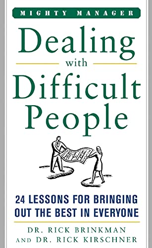 Stock image for Dealing With Difficult People for sale by Books From California