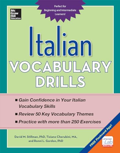 Beispielbild fr Italian Vocabulary Drills zum Verkauf von Blackwell's