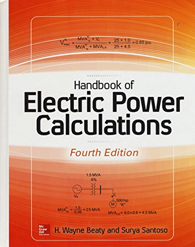 Beispielbild fr Handbook of Electric Power Calculations, Fourth Edition (Electronics) zum Verkauf von GoodwillNI