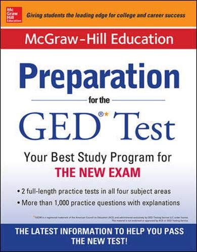 Beispielbild fr Preparation for the GED Test: Your Best Study Program for the New Exam zum Verkauf von ThriftBooks-Dallas