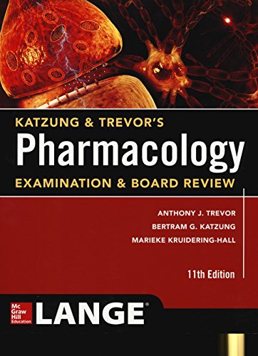 Imagen de archivo de Katzung & Trevor's Pharmacology Examination and Board Review,11th Edition (Katzung & Trevor's Pharmacology Examination & Board Review) a la venta por BookHolders
