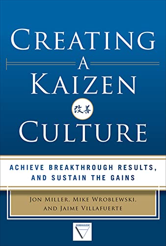 9780071826853: Creating a Kaizen Culture: Align the Organization, Achieve Breakthrough Results, and Sustain the Gains