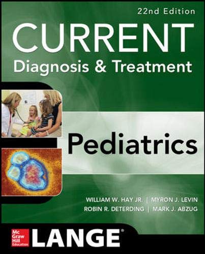 Stock image for Current Diagnosis & Treatment Pediatrics for sale by SecondSale