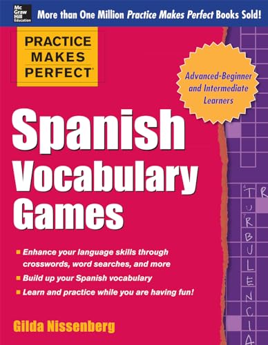 Stock image for Practice Makes Perfect Spanish Vocabulary Games (Practice Makes Perfect Series) for sale by HPB-Red