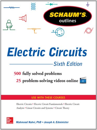 Stock image for Schaum's Outline of Electric Circuits, 6th edition (Schaum's Outlines) for sale by A Team Books