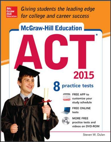 Stock image for McGraw-Hill Education ACT with DVD-ROM, 2015 Edition for sale by ThriftBooks-Atlanta