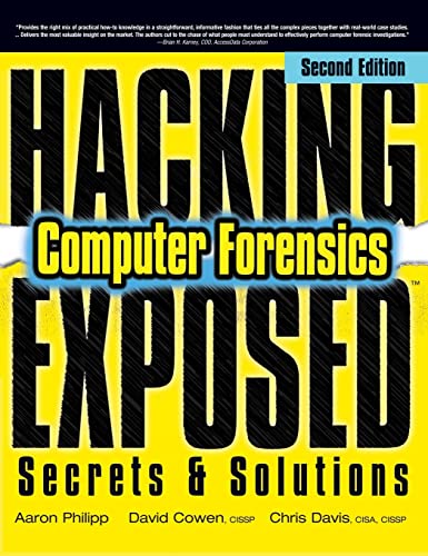 Beispielbild fr Hacking Exposed Computer Forensics zum Verkauf von California Books