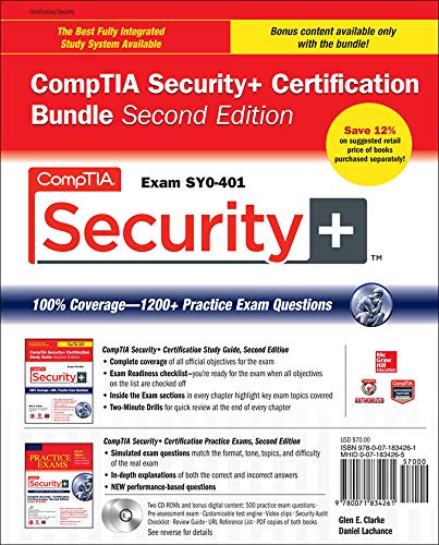 Stock image for CompTIA Security+ Certification Bundle, Second Edition (Exam SY0-401) (Certification Press) 2nd Edition for sale by Romtrade Corp.